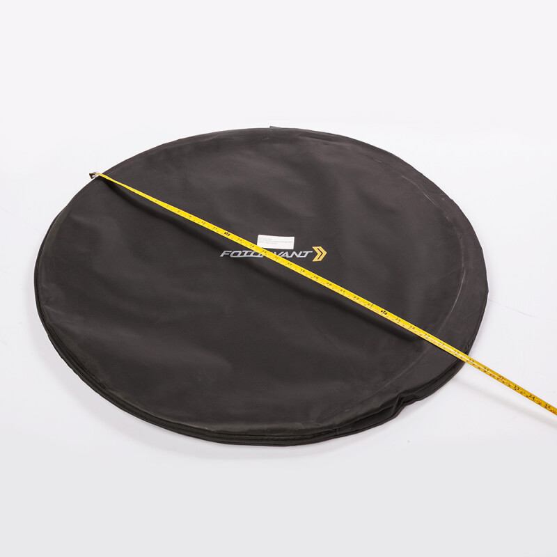 Fotokvant BG-1821 Dark Grey Tie-dye фон 1,8х2,1 м тканевый складной темно-серый пятнистый