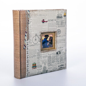 ZEP B46200BR Mumbai Brown фотоальбом 200 фото 11x16 коричневый корешок