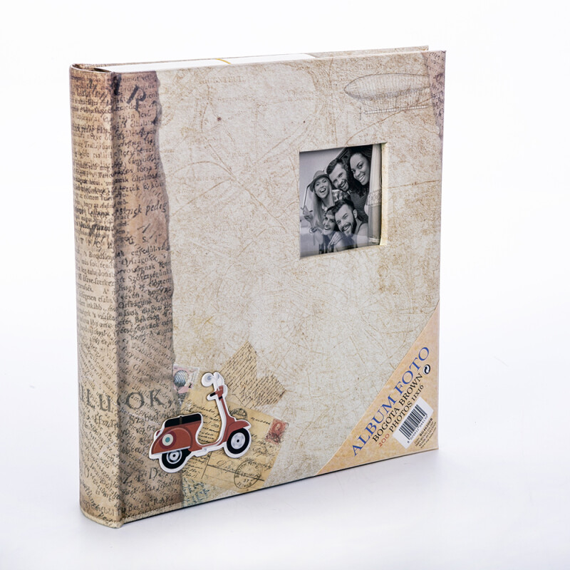 ZEP BG46200R Bogota Blrow фотоальбом 200 фото 11x16 бежевый