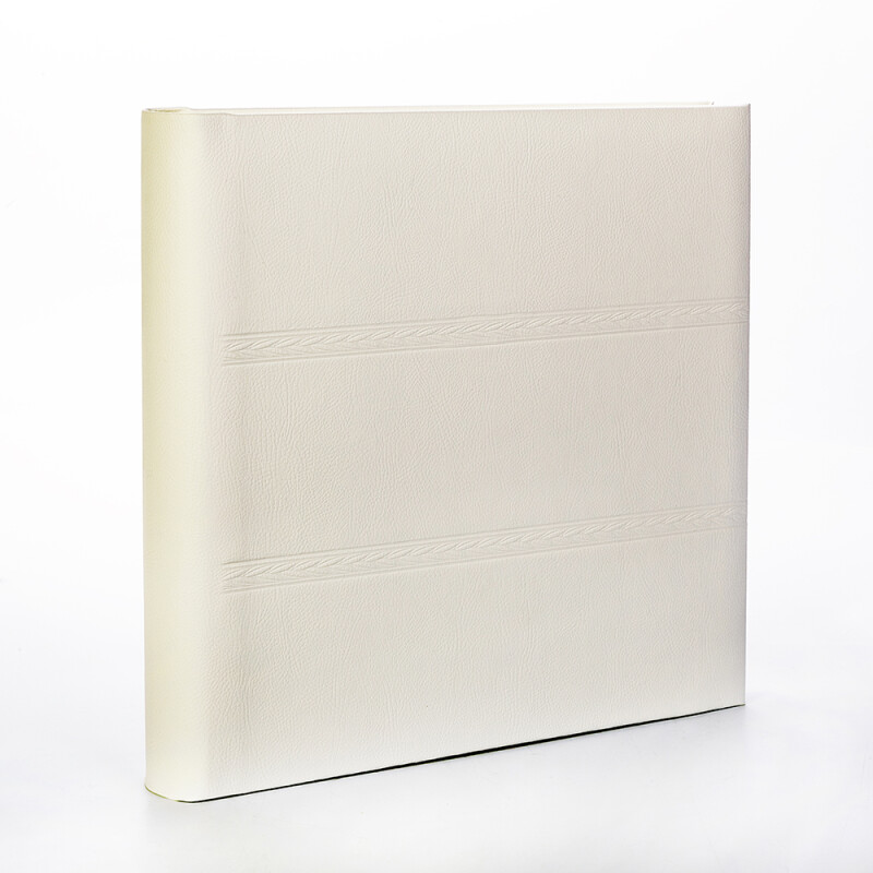 ZEP SKY66 Италия фотоальбом 80 белых страниц 30x30 кожа белый