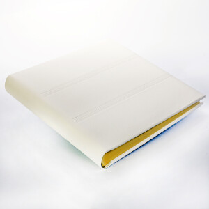 ZEP SKY66 Италия фотоальбом 80 белых страниц 30x30 кожа белый