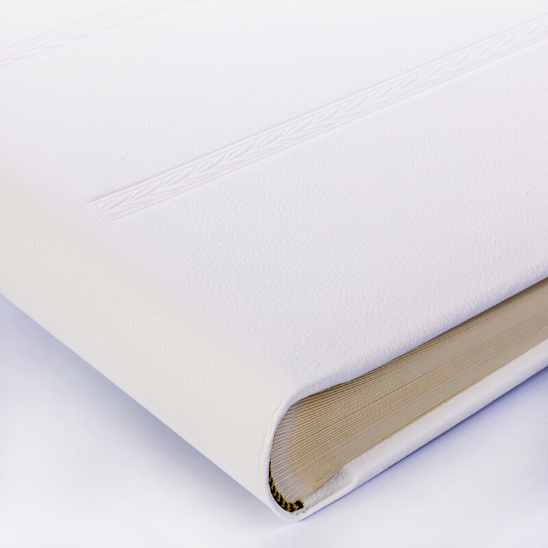 ZEP SKY66 Италия фотоальбом 80 белых страниц 30x30 кожа белый