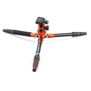 CULLMANN MUNDO 522T SmartKit orange штатив с шаровой головой и держателем для мобильного телефона