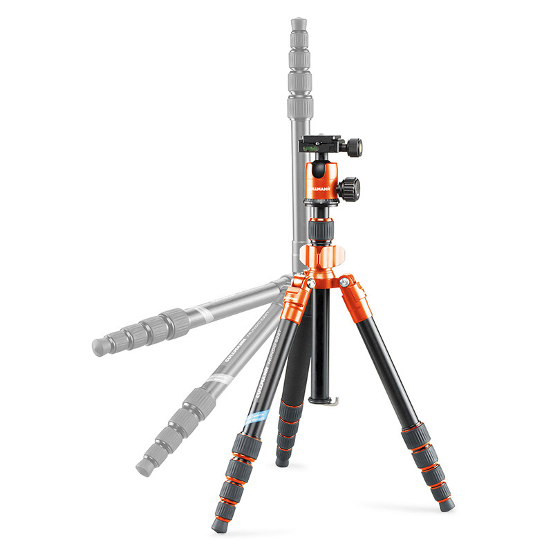 CULLMANN MUNDO 522T SmartKit orange штатив с шаровой головой и держателем для мобильного телефона