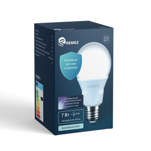 Remez LED A60 7W лампа с температурой 5700К