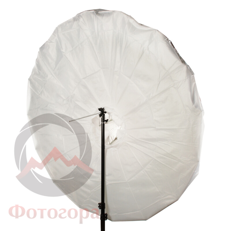 Fotokvant U-165SO зонт-софтбокс с отражающим серебряным куполом 165 см и съемным диффузором