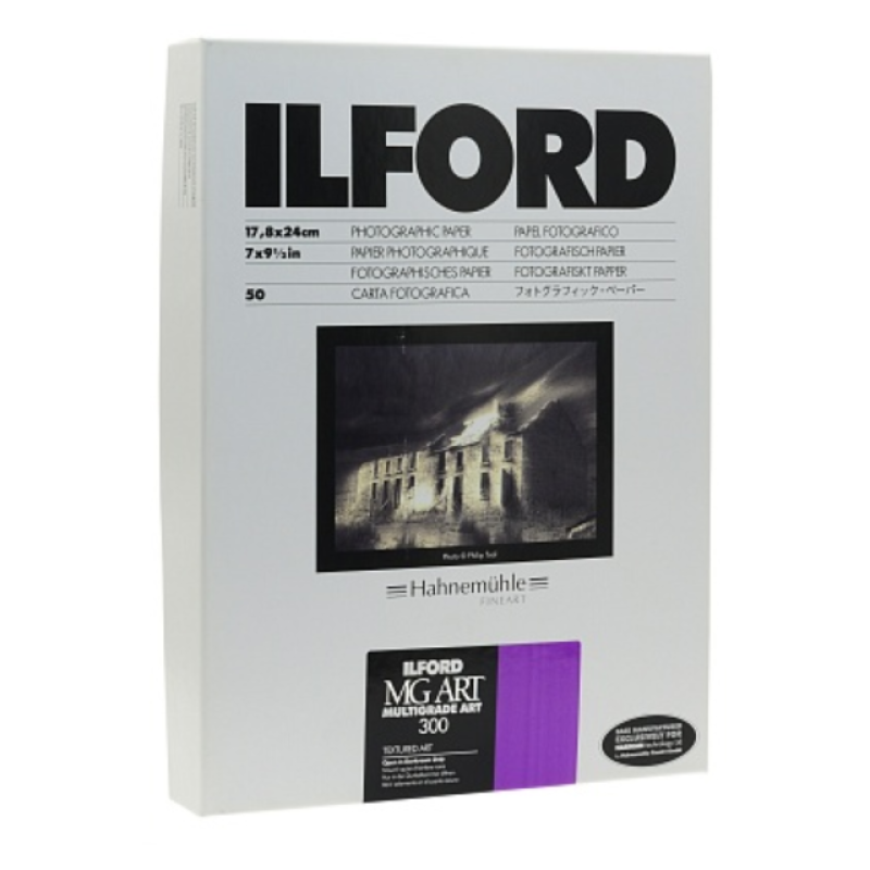Ilford MG ART 300 17,8x24 /50 бумага матовая, текстурная