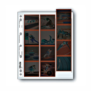 PrintFile 120-3HB файл-сливер для фотопленки 3 верт. полосы по 4 кадра (1 лист)