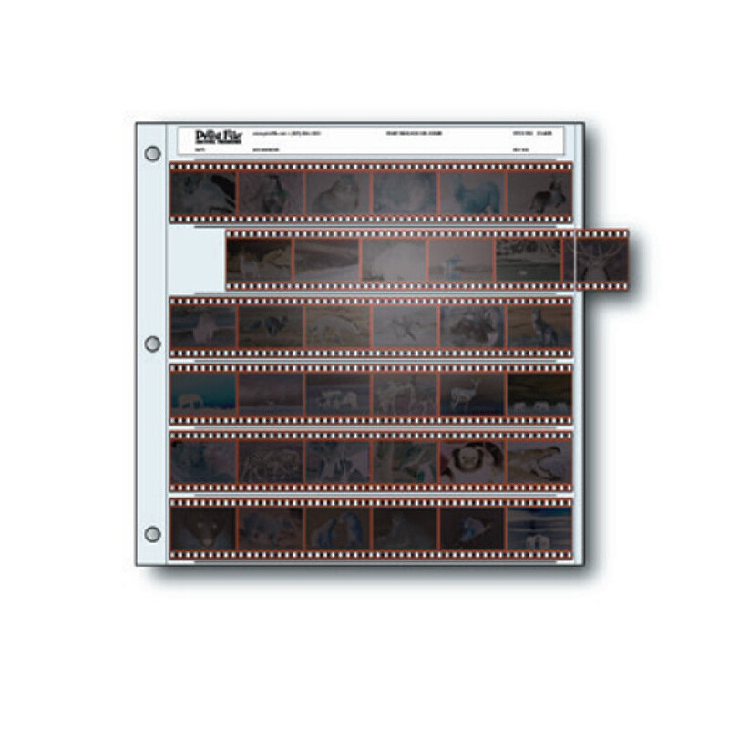 PrintFile 35-6HB файл-сливер для фотопленки 6 полос по 6 кадров (1 лист)