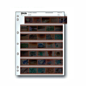 PrintFile 35-7B файл-сливер для фотопленки 7 полос по 5 кадров (1 лист) 35мм