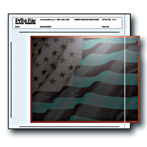 PrintFile 45-1 файл-сливер для фотопленки 1 кармашек 4x5 (1 лист)