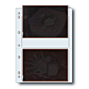 PrintFile 57-2B файл-сливер для фотопленки 2 кармашка 5x7 (1 лист)