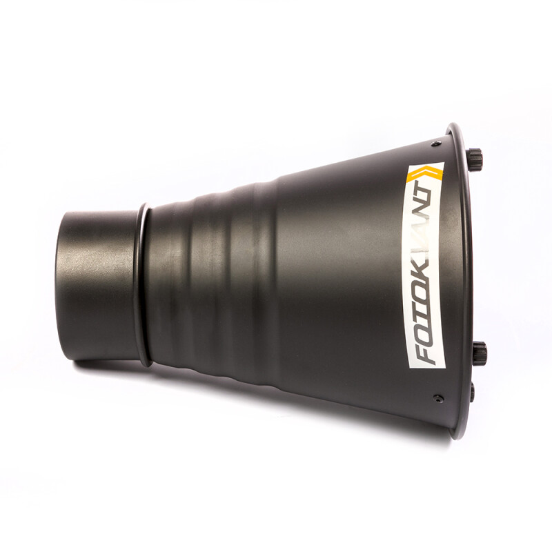 Fotokvant SNOOT-22-BR узкоугольная насадка с сотами и цветными фильтрами и адаптером Broncolor