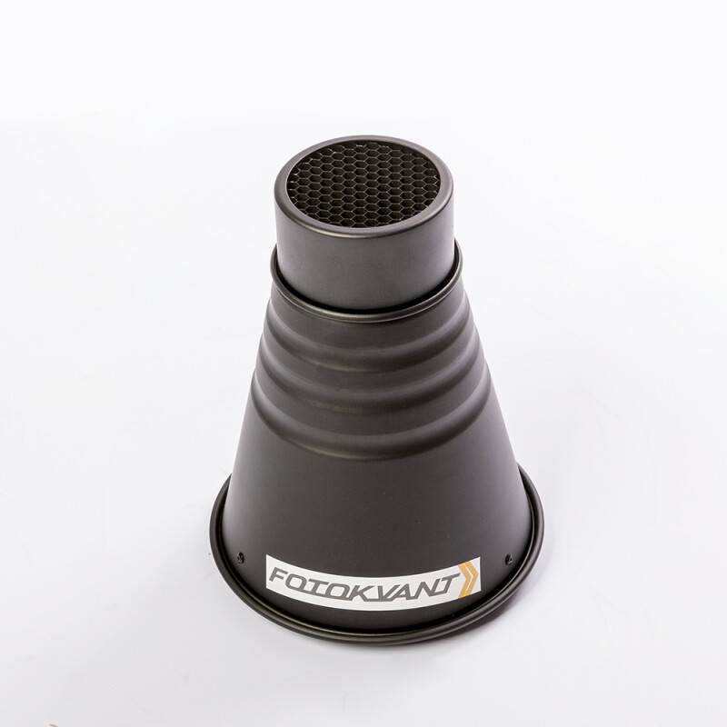 Fotokvant SNOOT-22-EL узкоугольная насадка с сотами и цветными фильтрами и адаптером Elinchrom