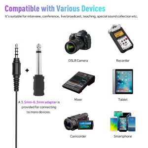 Synco Lav-S6M петличный микрофон для DSLR или смартфона