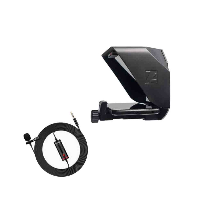 Pixaero Mobus KIT-M1 компактный накамерный телесуфлер c петличным микрофоном