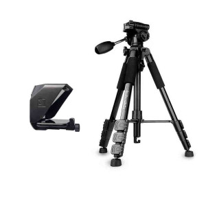 QZSD Q111 KIT Mobus штатив с видеоголовой и компактным накамерным телесуфлером