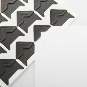 Albonny PC-001 Black уголки для фотоальбомов черные