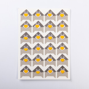 Albonny PC-007 Penguin уголки для фотоальбомов пингвиненок