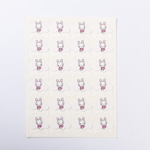 Albonny PC-012 White bunny уголки для фотоальбомов белый кролик