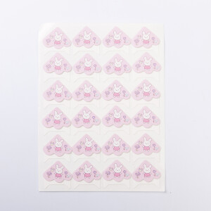 Albonny PC-013 Pink bunny уголки для фотоальбомов розовый кролик