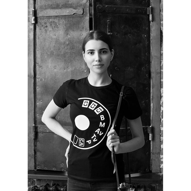 Fotokvant футболка унисекс колесико XL/48