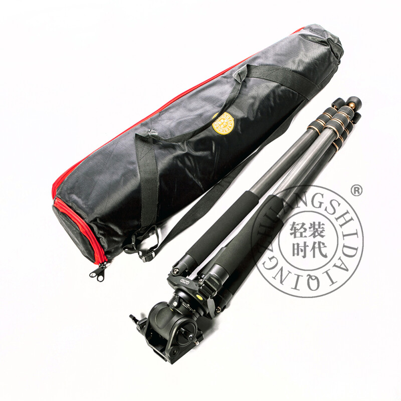 QZSD Q680AC черный карбоновый штатив с видеоголовой и нагрузкой до 15 кг для видеокамеры