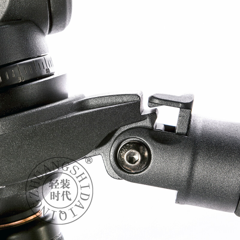 QZSD Q680AC черный карбоновый штатив с видеоголовой и нагрузкой до 15 кг для видеокамеры