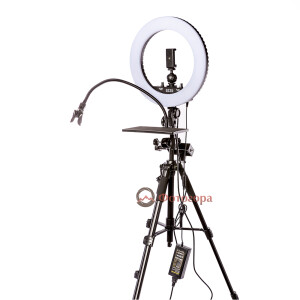 QZSD V5T кольцевой светодиодный осветитель с штативом
