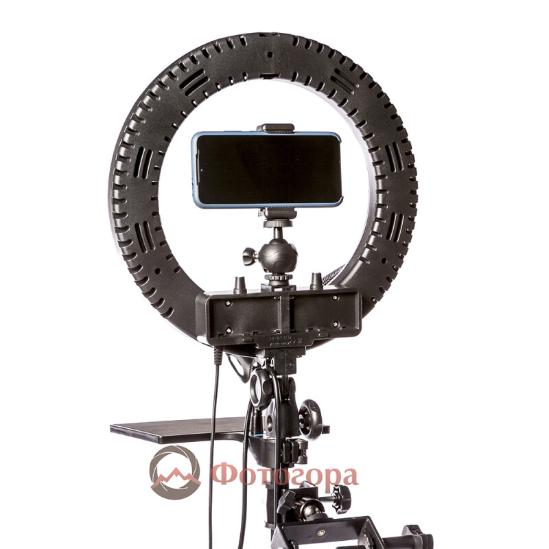 QZSD V5T кольцевой светодиодный осветитель с штативом