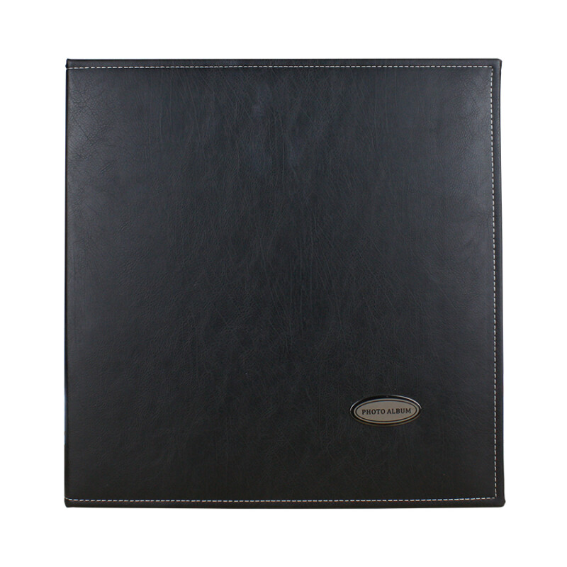 Albonny AML-2732-40-B фотоальбом кожаный в подарочной коробке черный 40 белых страниц