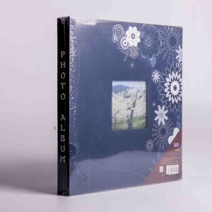 Albonny AMP-2732-40-B фотоальбом сапфировый 40 белых страниц