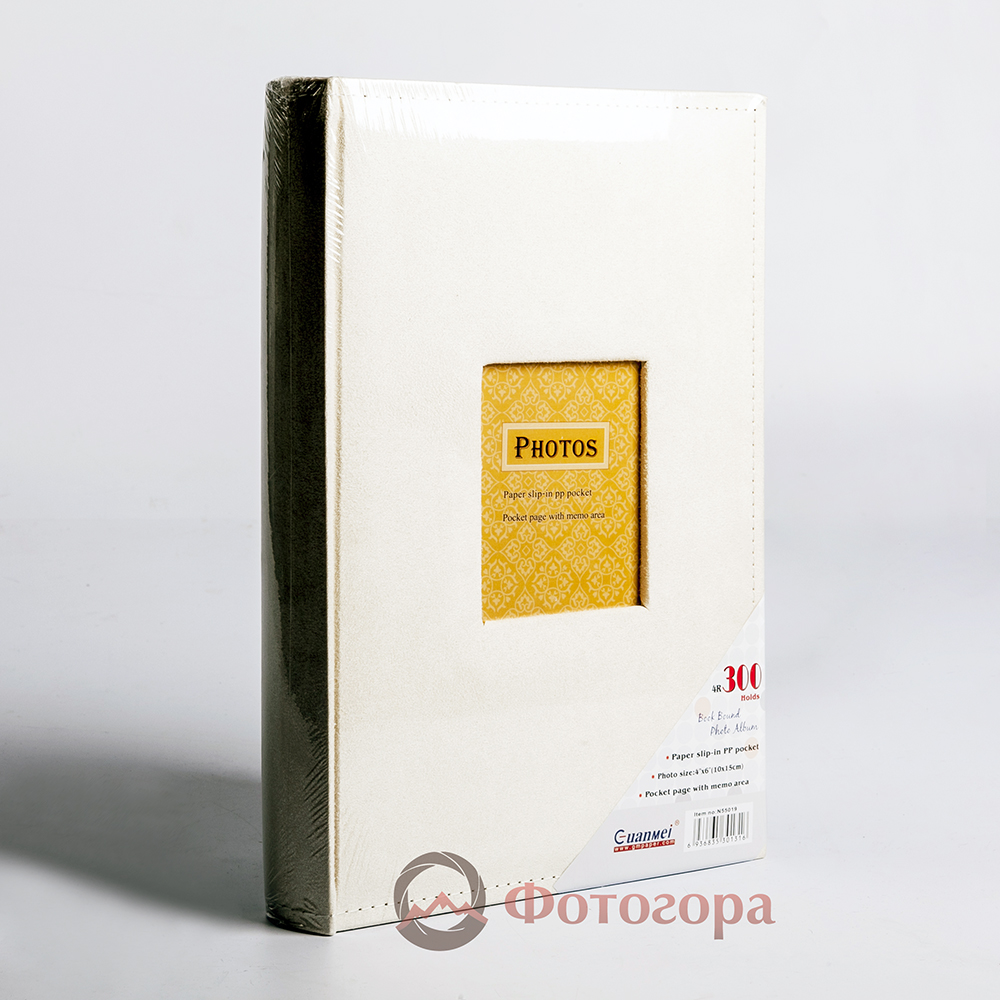 Albonny APV-2232-100-B фотоальбом замшевый бежевый с кармашками 300 фото