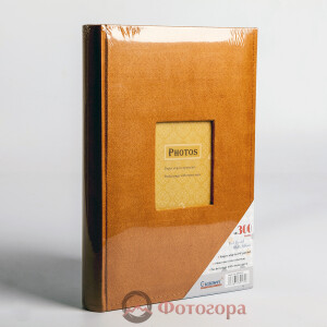 Albonny APV-2232-100-M фотоальбом замшевый горчичный с кармашками 300 фото