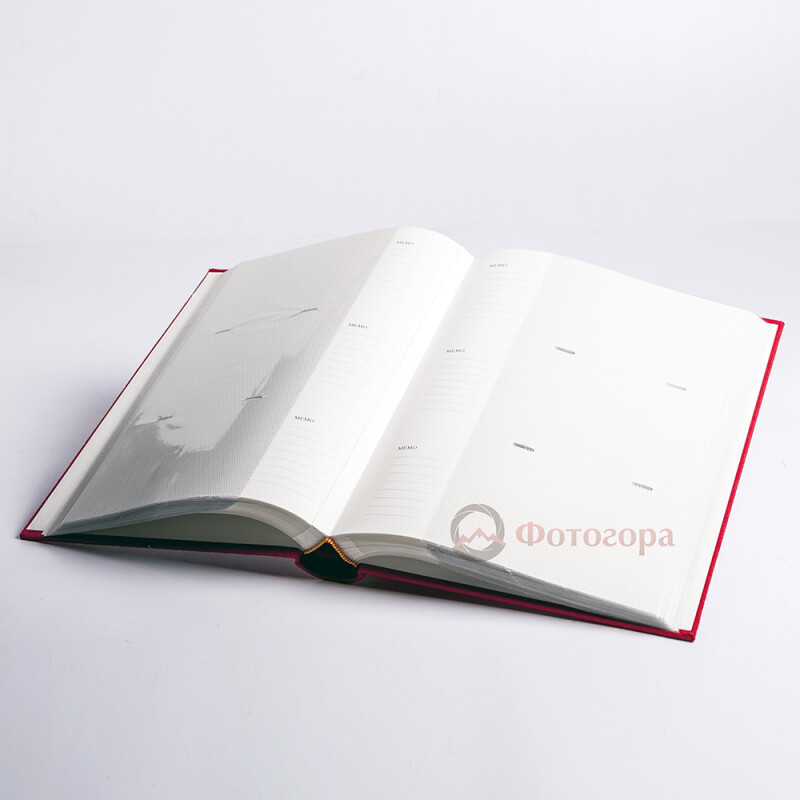 Albonny APV-2232-100-R фотоальбом замшевый красный с кармашками 300 фото