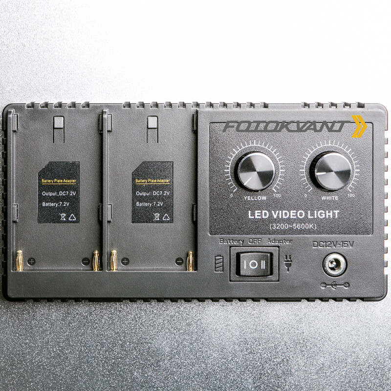 Fotokvant LED-660 PRO светодиодная панель 660 светодиодов 3200-5600 К.