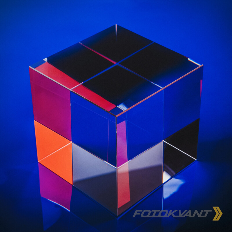 Fotokvant PRQ-002 куб хрустальный 60 мм для спецэффектов для фото