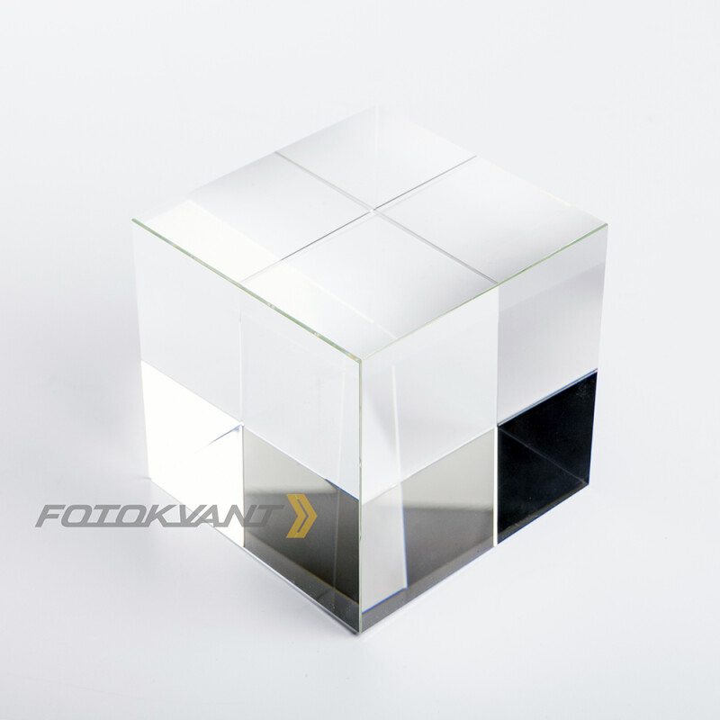 Fotokvant PRQ-003 куб хрустальный 80 мм для спецэффектов для фото
