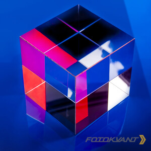 Fotokvant PRQ-003 куб хрустальный 80 мм для спецэффектов для фото