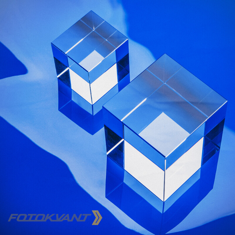 Fotokvant PRQ-003 куб хрустальный 80 мм для спецэффектов для фото