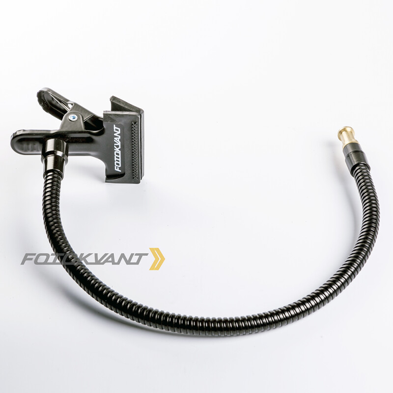 Fotokvant FLX-08 гибкая штанга 50 см с клипсой и адаптером 16 мм