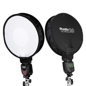 Phottix (37213) Pop diffuser 30 софтбокс круглый для накамерной вспышки