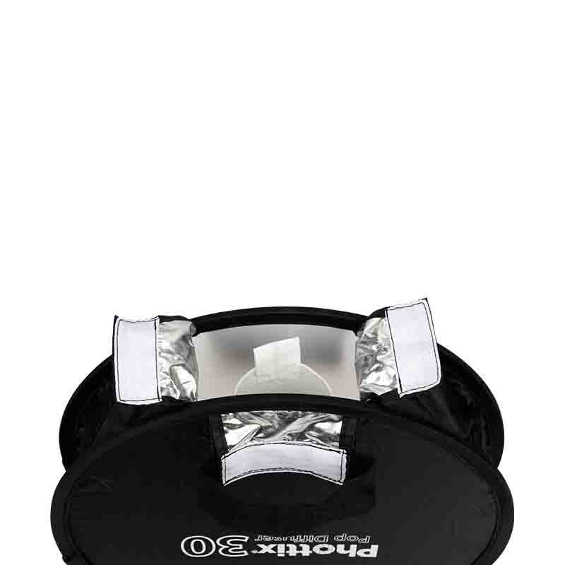 Phottix (37213) Pop diffuser 30 софтбокс круглый для накамерной вспышки