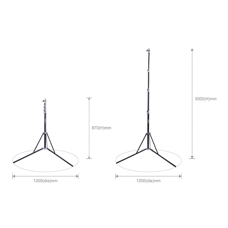 Phottix 88217 Padat компактная студийная стойка 300 см