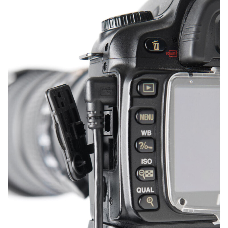 Tether Tools CU5462RT TetherPro USB 2.0 to Mini-B 5-Pin Right Angle Adapter 30cm Black кабель