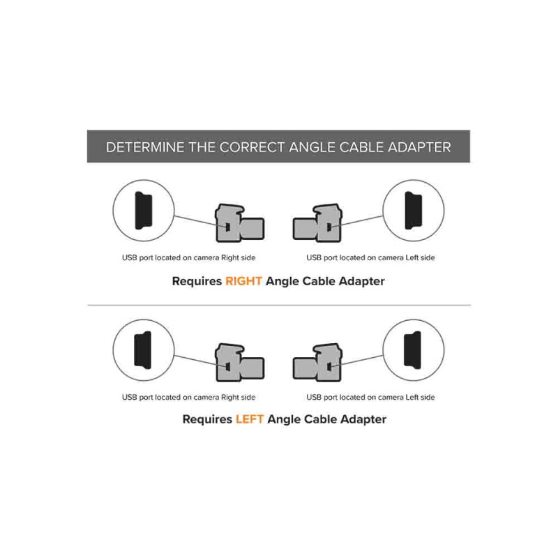 Tether Tools CU5462RT TetherPro USB 2.0 to Mini-B 5-Pin Right Angle Adapter 30cm Black кабель