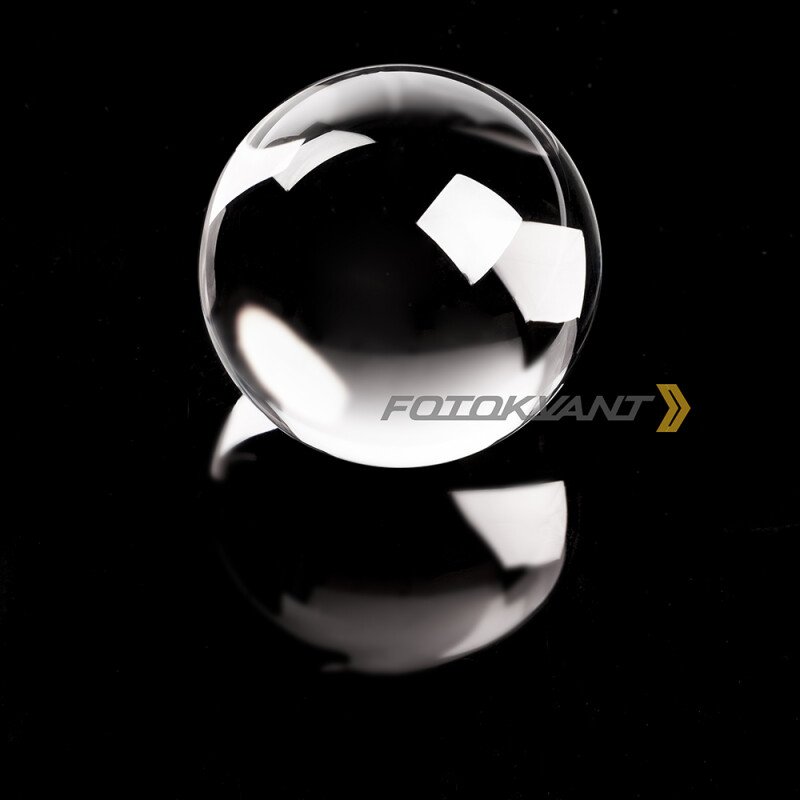 Fotokvant PRS-008 Lensball шар-сфера хрустальная 100 мм в подарочной деревянной коробке