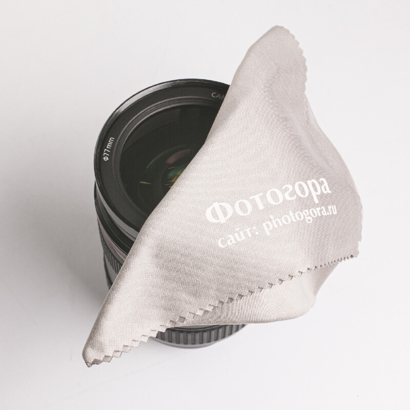 Fotokvant CLS-03 салфетка из микрофибры серая 30х30 см