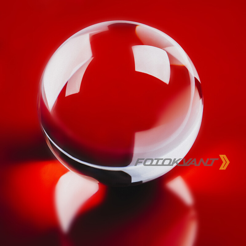 Fotokvant PRS-010 Lensball сфера хрустальная 60 мм в подарочной деревянной коробке