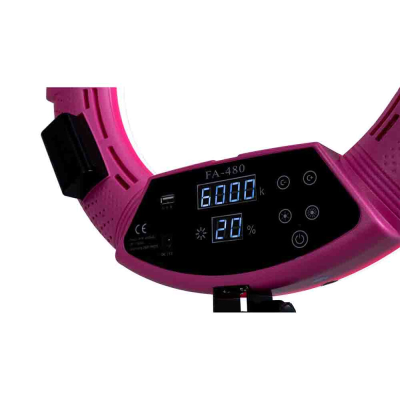 Color FA-480 кольцевая светодиодная лампа белая